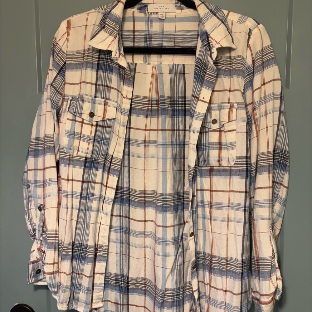 Cozy button down flannel